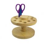 Craft Scissors Wooden Stand