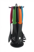 Nylon  Kitchen Tools with PP Revolve Stand