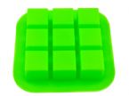 Silicone 9 Cups of Ice Tray with SQUARE Shape