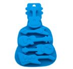 Silicone 5 Cups of Ice Tray with GUITAR Shape