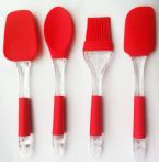 4 Pcs Silicone Kitchen Utensils Set