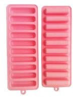 Silicone  Ice Cube Tray with 10 cups of Rectangle